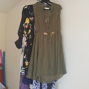 G collection army green dress
